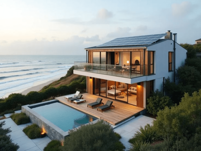 playa con panel