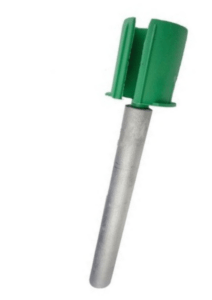 Barra de magnesio para terma solar que protege el tanque contra la corrosión